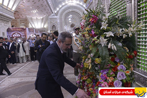 گزارش تصویری : تجدید میثاق وزیر و فرهنگیان با آرمانهای امام راحل
