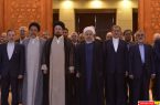 گزارش تصویری : تجدید میثاق رییس جمهور و اعضای هیات دولت با آرمانهای بلند امام خمینی(ره)