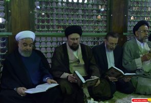 گزارش تصویری : مراسم افتتاحیه هشتمین دوره اردوی ملی فرهنگی آموزشی طریق جاوید جهاد دانشگاهی در حرم امام راحل