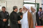 سید علی خمینی در مراسم ختم فرزند یکی از کارکنان حرم مطهر امام خمینی(س)