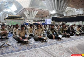 مراسم محفل انس با قرآن مرکز آموزش دژبان ارتش کهریزک