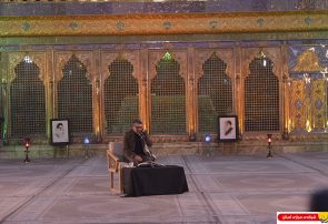 مراسم شام غریبان شهادت حضرت فاطمه (س) در حرم مطهر امام راحل