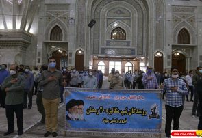 تجدید میثاق تیپ مکانیزه ۲۰ رمضان نیروی زمینی سپاه با آرمان های امام راحل