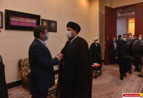 حضور عبدالناصر همتی در حرم مطهر امام خمینی(س)