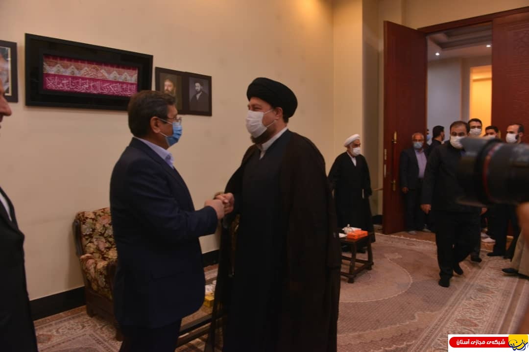 حضور عبدالناصر همتی در حرم مطهر امام خمینی(س)