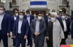 تجدید میثاق مدیر عامل جدید سازمان بهشت زهرا و شهردار حرم مطهر امام راحل