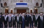 آیین عطر افشانی مضجع شریف امام راحل توسط بسیجیان دارالمومنین کاشان