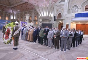 گزارش تصویری : تجدید میثاق مسئولان شهرستان پردیس با آرمان های حضرت امام خمینی (س)