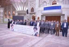 تجدید میثاق فرزندان شهدا،جانبازان،پیشکسوتان و مدیران اداره کل ثبت احوال استان تهران