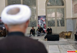 مراسم تدفین حجت الاسلام و المسلمین سید محمود دعایی درحرم مطهر حضرت امام خمینی(ره)