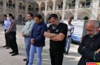 مراسم تشییع و خاکسپاری مسئول انتظامات حرم امام خمینی (س)