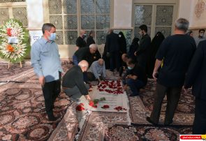مراسم چهلمین روز درگذشت حجت الاسلام و المسلیم دعایی در حرم مطهر امام راحل