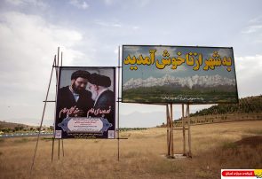 حضور یادگار امام در مراسم گرامیداشت آیت الله صادقی در ازنا -۲