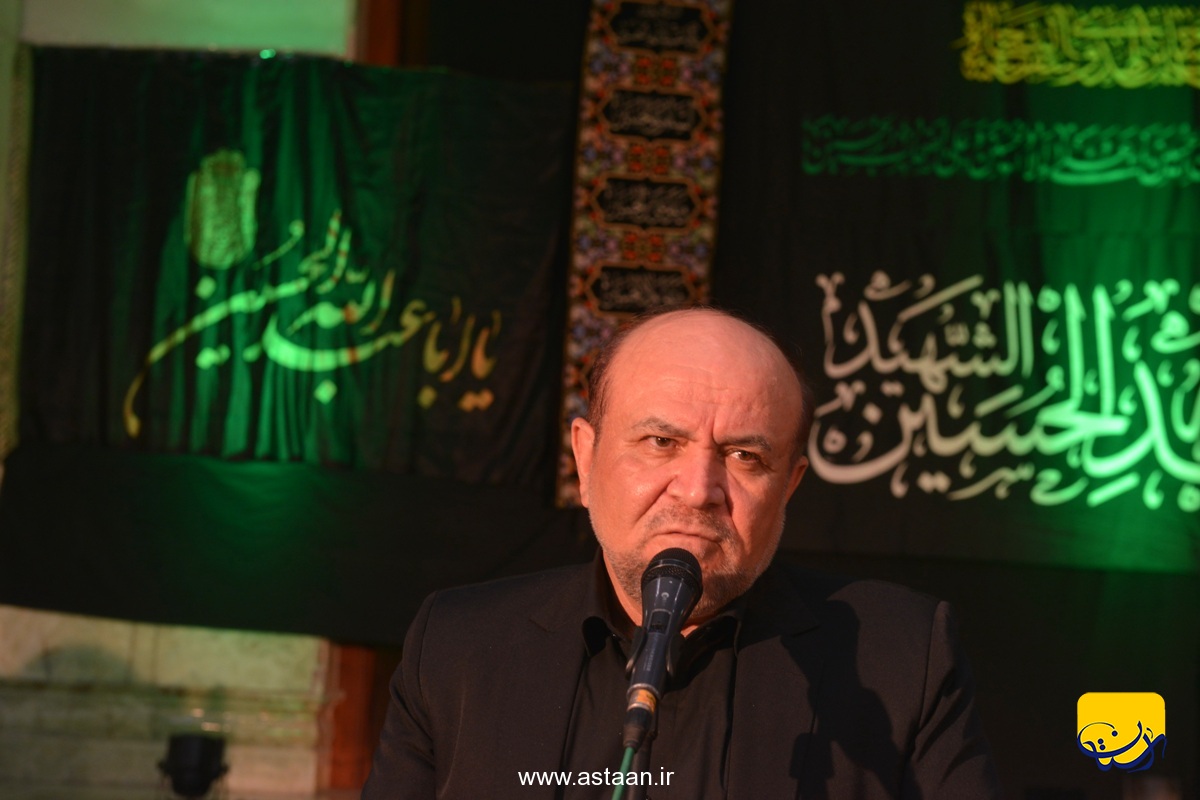 مراسم شب هشتم ماه محرم در حرم مطهر حضرت امام خمینی (س)