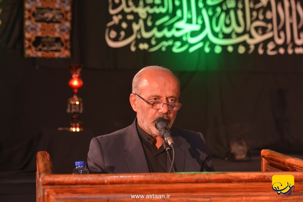 مراسم عزاداری شام غریبان حسینی (ع) در حرم امام خمینی