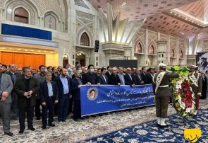 تجدید میثاق وزیر کار و نمایندگان جامعه کارگری با آرمان های حضرت امام(س)