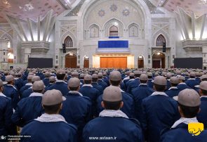 تجدید میثاق دانشجویان و فرماندهان دانشگاه افسری و تربیت پلیس امام حسن مجتبی (ع) با آرمان های امام خمینی (س)