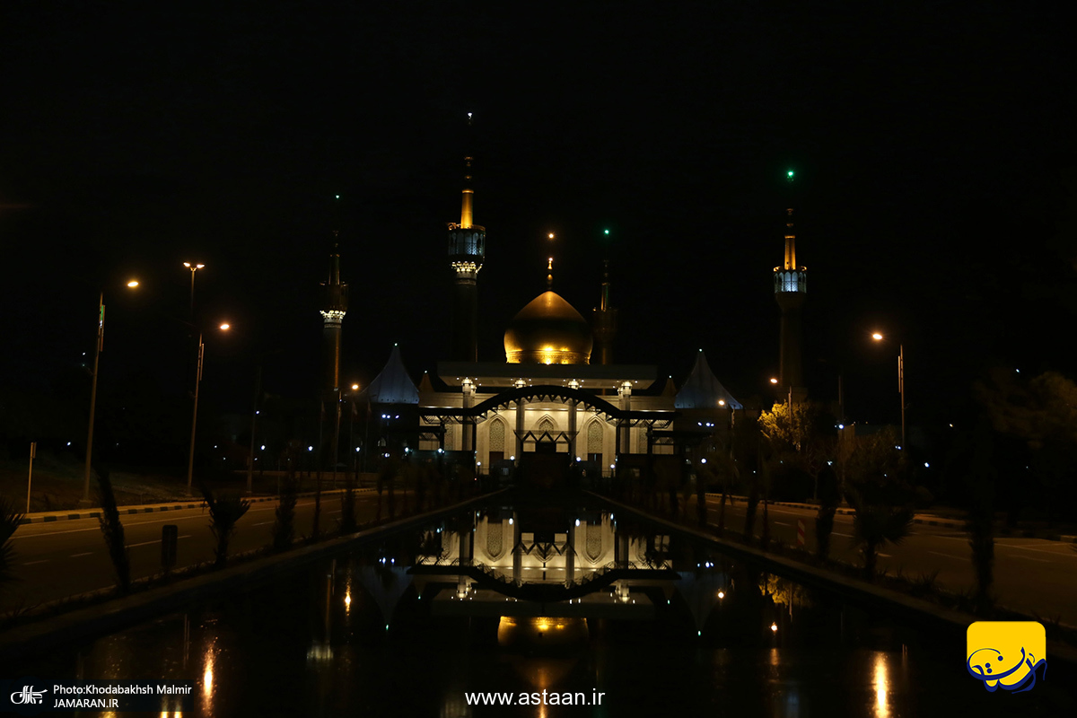 مراسم آغاز سال نو در حرم امام خمینی(س)