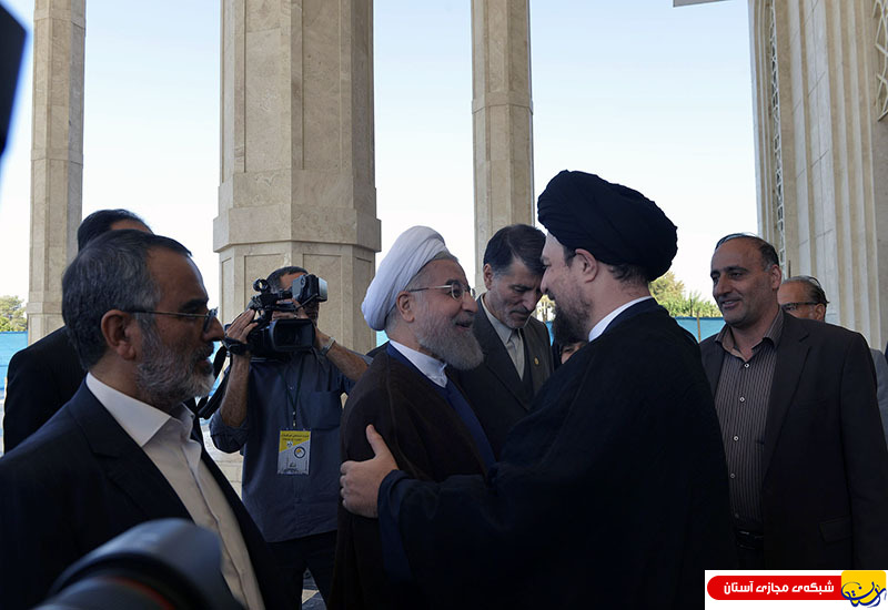 تجدید میثاق رئیس جمهور و هیات دولت با آرمان‌های امام راحل(ره)