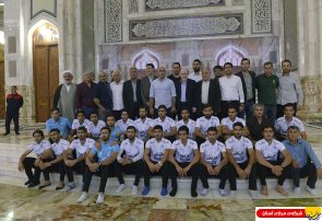 دیدار مديران و بازيكنان تیم فوتبال استقلال با آیت الله سید حسن خمینی