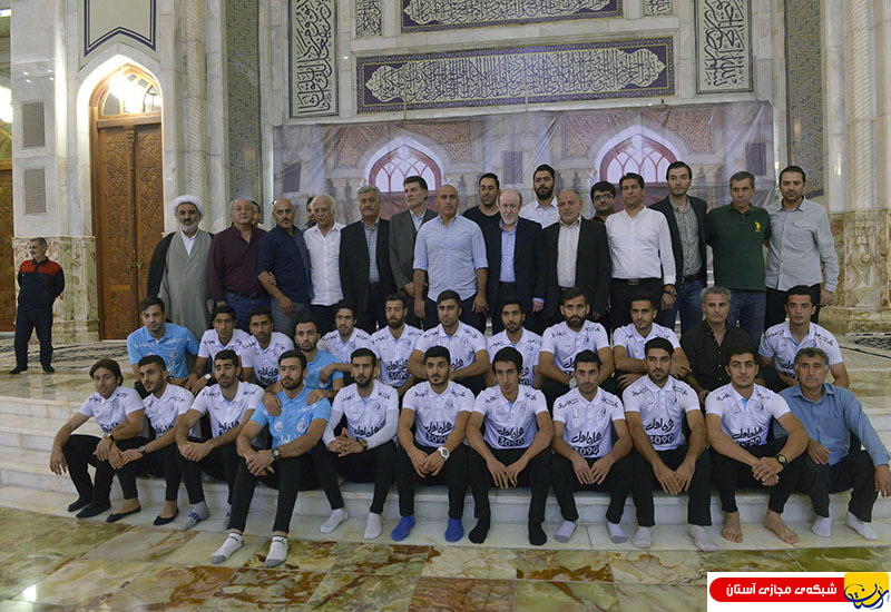 دیدار مديران و بازيكنان تیم فوتبال استقلال با آیت الله سید حسن خمینی