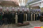 مراسم خاکسپاری حجت الاسلام و المسلمین سادات عادلی در حرم مطهر امام خمینی