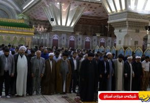 اقامه نماز مغرب و عشا به امام آیت الله سید حسن خمینی – ۱۸ شهریور۹۵