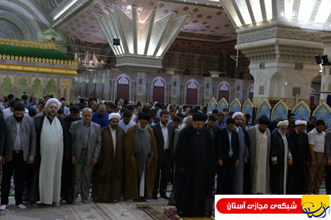 اقامه نماز مغرب و عشا به امام آیت الله سید حسن خمینی – ۱۸ شهریور۹۵