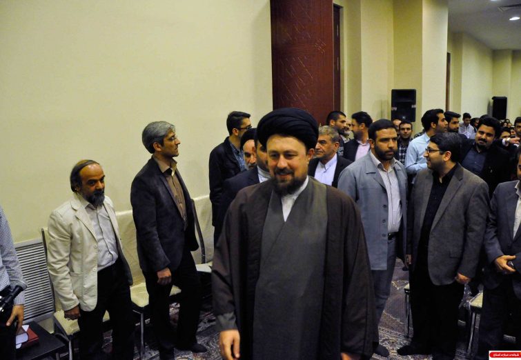 دیدار اعضای انجمن اسلامی دانشجویان دانشگاه تهرام و علوم پزشکی تهران با یادگار امام