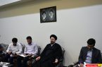 دیدار اعضای شورای مرکزی انجمن فرهنگ و سیاست دانشجویان دانشگاه شیراز با آیت الله سید حسن خمینی