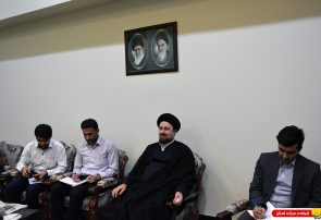 دیدار اعضای شورای مرکزی انجمن فرهنگ و سیاست دانشجویان دانشگاه شیراز با آیت الله سید حسن خمینی