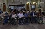 تجدید میثاق  موسسه معلولین باور سبز مشهد با آرمان امام راحل (س)