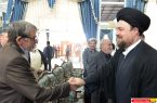 دیدار جمعی از خانواده شهدا با آیت الله سیدحسن خمینی