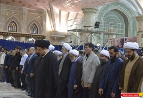 آیت الله سید حسن خمینی در حرم مطهر امام خمینی (س) / ۲۹ مهر ۹۵