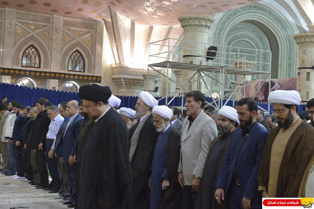 آیت الله سید حسن خمینی در حرم مطهر امام خمینی (س) / ۲۹ مهر ۹۵