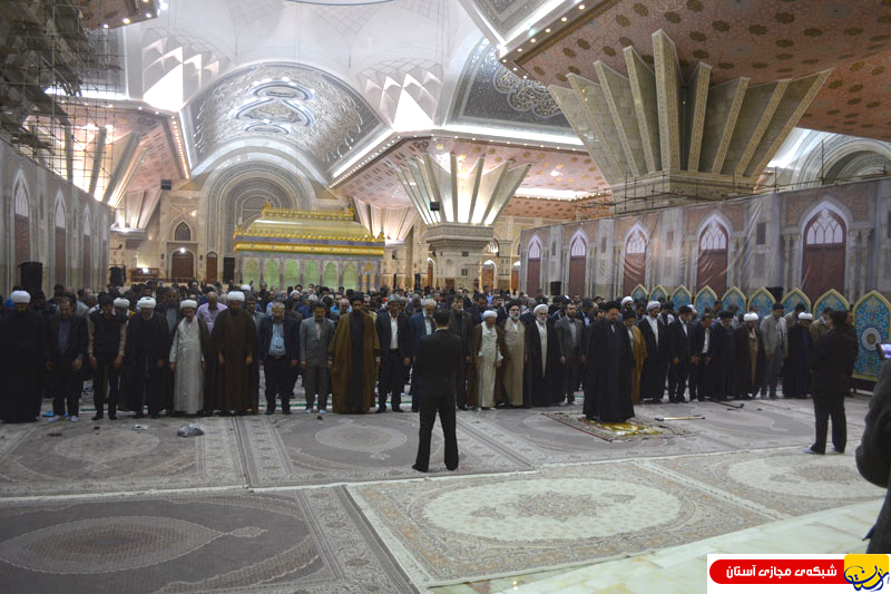 حضور یادگار امام در حرم مطهر امام خمینی / ۲۰ اسفند ۹۴