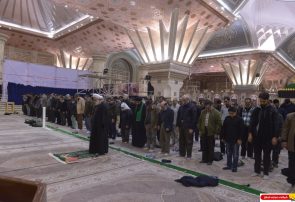 نماز ظهر و عصر روز اربعین به امامت حجت الاسلام و المسلمین جوادی