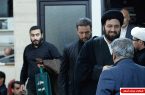 مراسم عزاداری شهادت حضرت فاطمه (س) در منزل حاج علی انسانی با حضور یادگار امام
