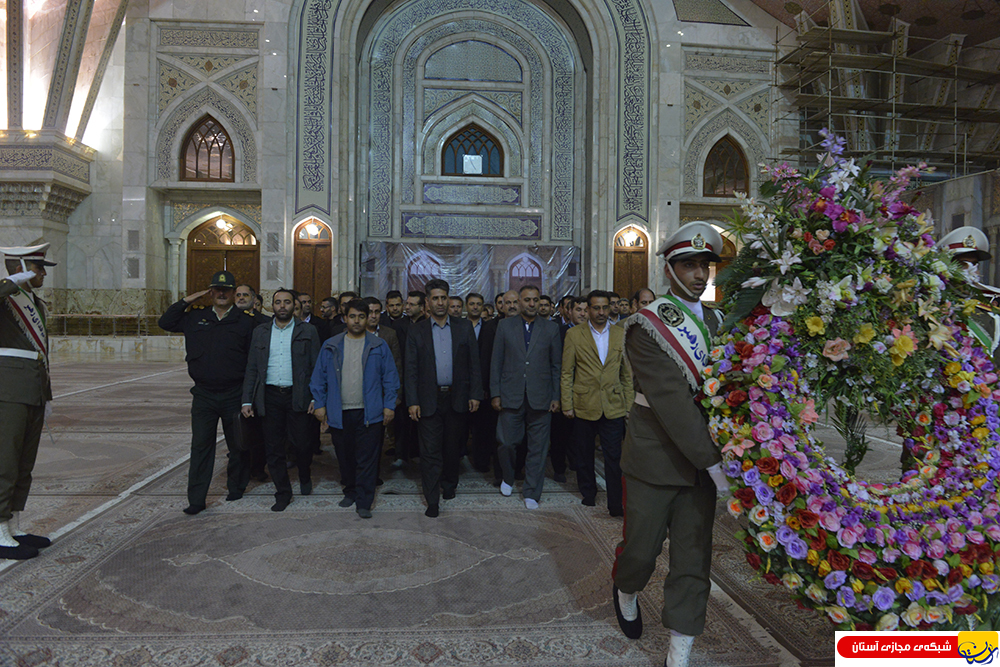 تجدید میثاق فرماندهان و کارکنان پلیس راه غرب استان تهران با آرمانهای امام راحل