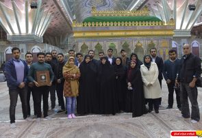 حضور آیت الله سید حسن خمینی در حرم مطهر حضرت امام خمینی (س) / ۲ دی ۹۵