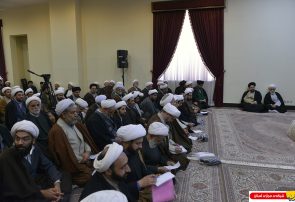 جلسه درس آیت الله سید حسن خمینی با طلاب تهران