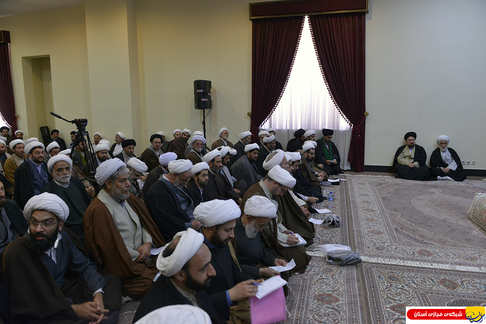 جلسه درس آیت الله سید حسن خمینی با طلاب تهران