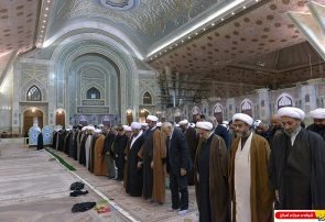 اقامه نماز ظهر و عصر به امامت حجت الاسلام والمسلمین جوادی راد