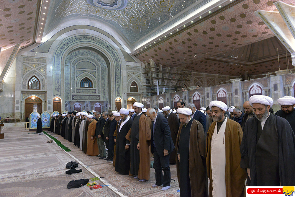 اقامه نماز ظهر و عصر به امامت حجت الاسلام والمسلمین جوادی راد