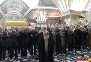 نماز مغرب و عشاء به امامت حجت الاسلام و المسلمین جوادی راد – ۲۱ دی ۹۵