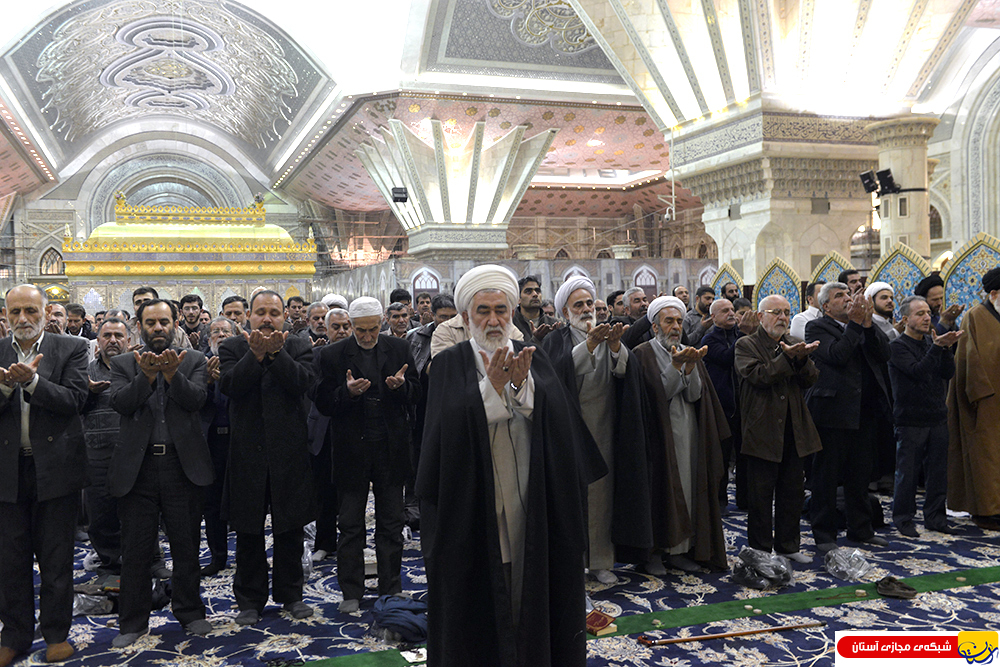 نماز مغرب و عشاء به امامت حجت الاسلام و المسلمین جوادی راد – ۲۱ دی ۹۵