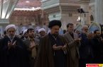 اقامه نماز مغرب و عشا بیست و سوم دی ماه ۱۳۹۵ توسط آیت الله سید حسن خمینی