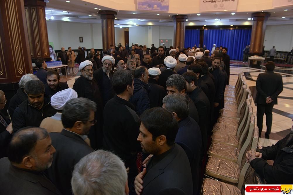 مراسم هفتمین روز ارتحال آیت الله هاشمی رفسنجانی در حرم مطهر امام راحل ۱