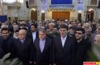 دیدار وزیر و معاونان وزارت فرهنگ و ارشاد اسلامی و جمعی از هنرمندان با آیت الله سید حسن خمینی