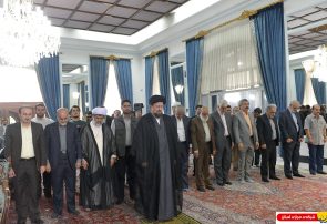 دیدار اعضای شورای شهر با آیت الله سید حسن خمینی